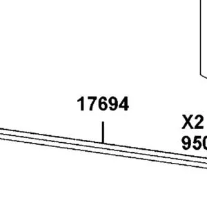 17694-BAA7-E00 TUBE E ASSY — diagram cutout