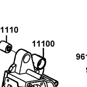 11100-LDB2-C00 CRANK CASE COMP R — diagram cutout