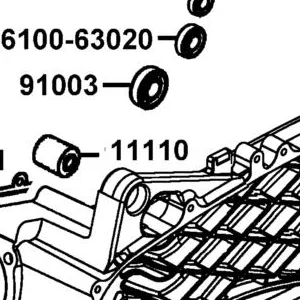 11110-LLJ3-C00 BUSH ASSY ENG HANGER — diagram cutout