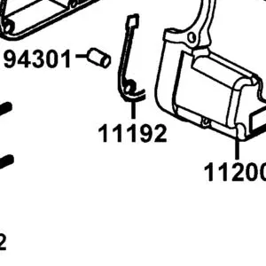 11192-KHE7-C00 GASKET CRANK CASE @A — diagram cutout