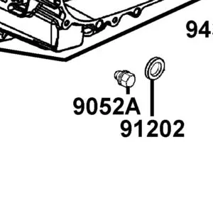 9052A-LEB1-C01 BOLT ASSY DRAIN PLUG12*15(C) — diagram cutout