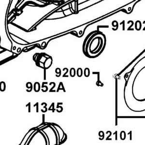 92000-06012-0HG BOLT HEX 6*12 (C) — diagram cutout