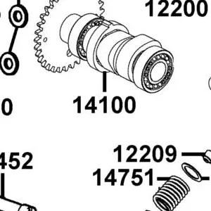 14100-ABD2-C00 SHAFT COMP CAM — diagram cutout