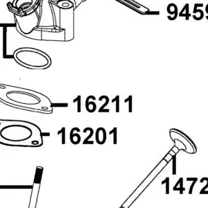 16211-LDF2-C00 INSULATOR CARB — diagram cutout