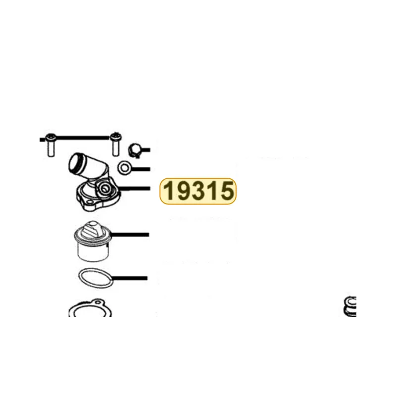 19315-LHG7-E00 COVER COMP THERMOSTAT — diagram cutout