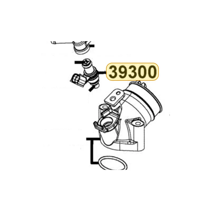 39300-LHG7-E00 INJECTOR FUEL — diagram cutout