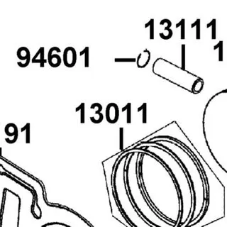 13011-LFG2-C00 "RING SET, PISTON" — diagram cutout