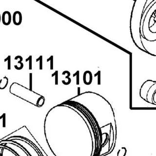 13101-LHG7-C00 PISTON — diagram cutout