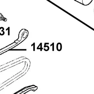 14510-LDE9-C00 TENSIONER CAM CHAIN — diagram cutout