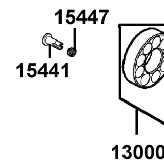15447-1K49-C00 SPG OIL THROUGH — diagram cutout