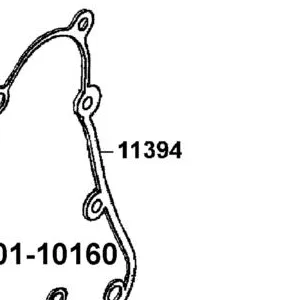 11394-KHE7-C00 GASKET, R COVER @A — diagram cutout