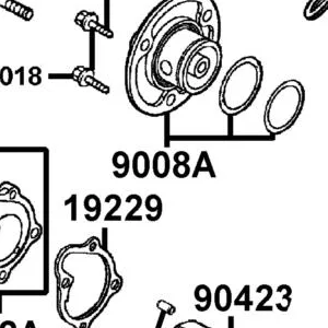 9008A-KHE7-C00-NEA CAP ASSY R COVER — diagram cutout