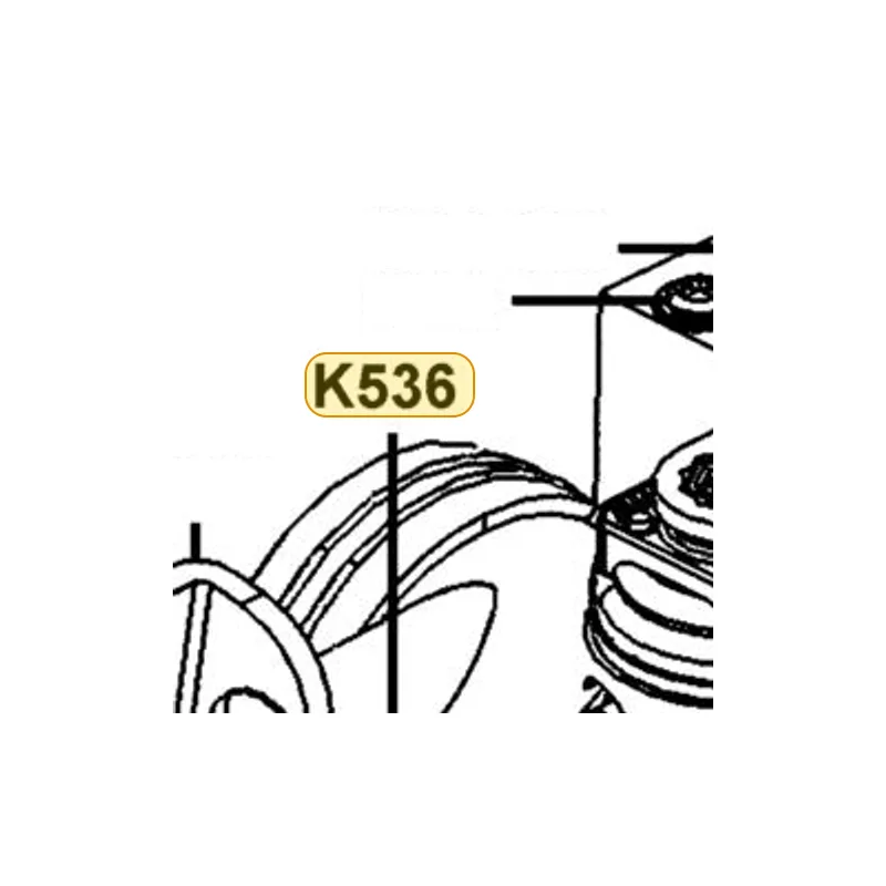 K536-174-0200 SCREW SET — diagram cutout