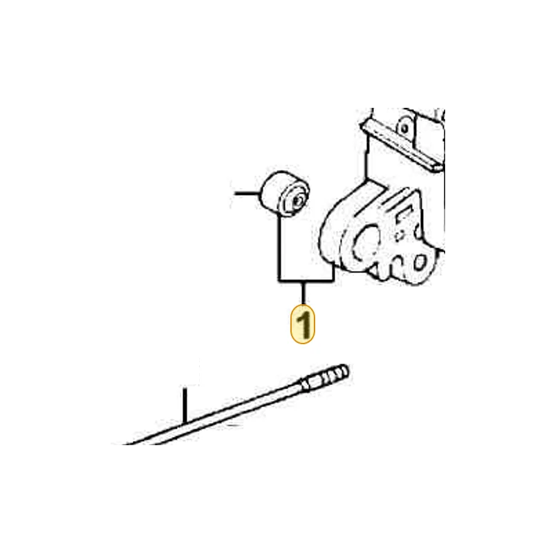11100-KGBG-305 CASE SET CRANK R — diagram cutout