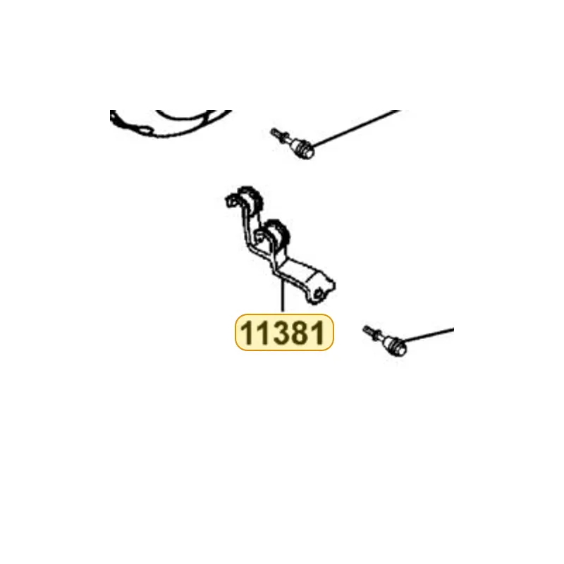 11381-KHC4-900 CLAMPER THROTTLE CABLE — diagram cutout