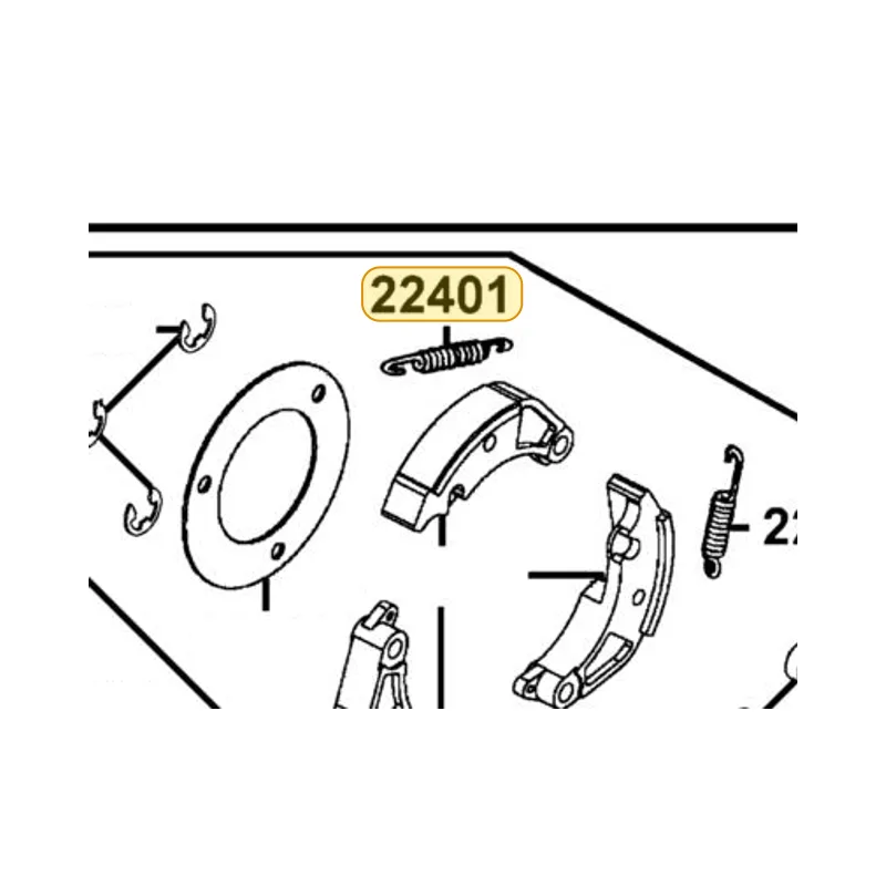 22401-LFG2-C00 SPRING CLUTCH — diagram cutout
