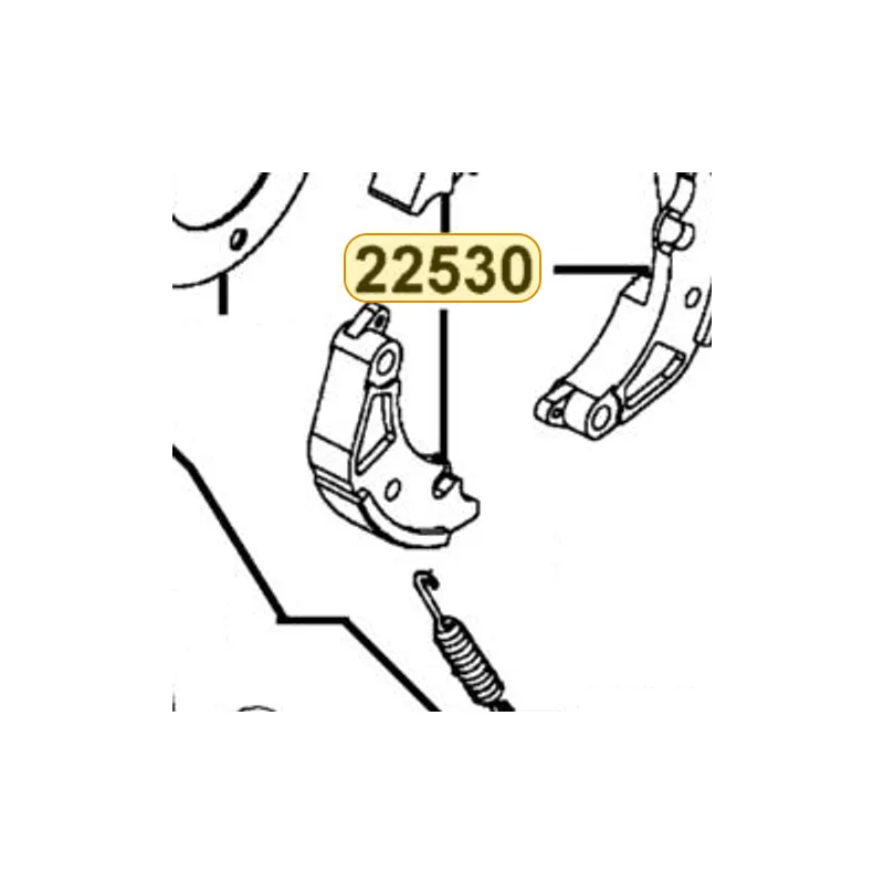 22530-KHE7-C00 "WEIGHT, CLUTCH" — diagram cutout