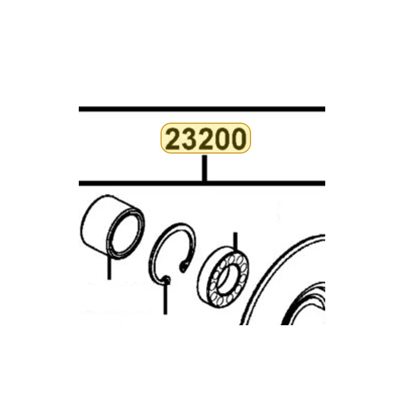 23200-KHE7-C00 FACE ASSY DRIVEN — diagram cutout