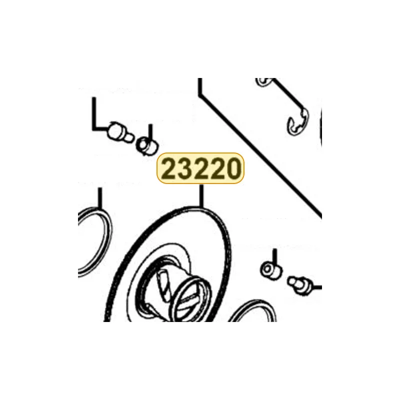 23220-LFG2-C00 FACE MOVABLE DRIVEN — diagram cutout