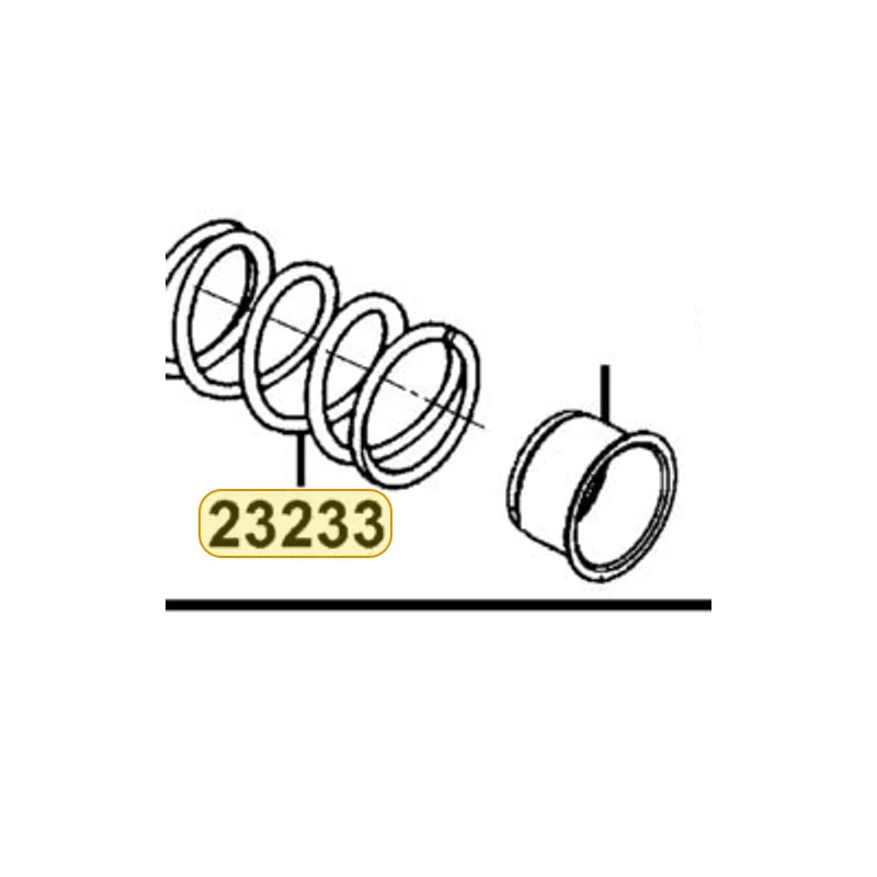 23233-KHE7-C00 SPG DRIVEN FACE — diagram cutout