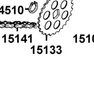 15133-KAM1-C00 SPROCKET OIL PUMP DRIVE — diagram cutout