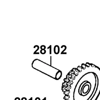 28102-KHE7-C00 SHAFT STARTER REDUCTION — diagram cutout
