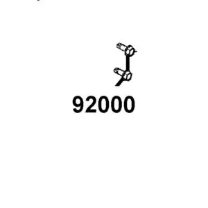 92000-05016-07G "BOLT,HEX,5X16(KG)" — diagram cutout