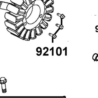 92101-05032-0HG BOLT HEX 5*32 (C) — diagram cutout