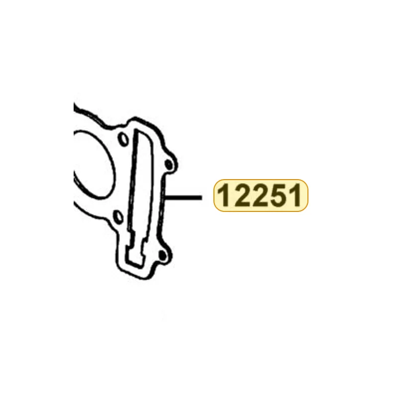 12251-KGBG-900 GASKET CYLINDER HEAD — diagram cutout