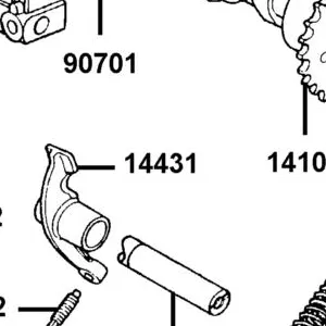 14431-KGBG-900 ARM VALVE ROCKER — diagram cutout