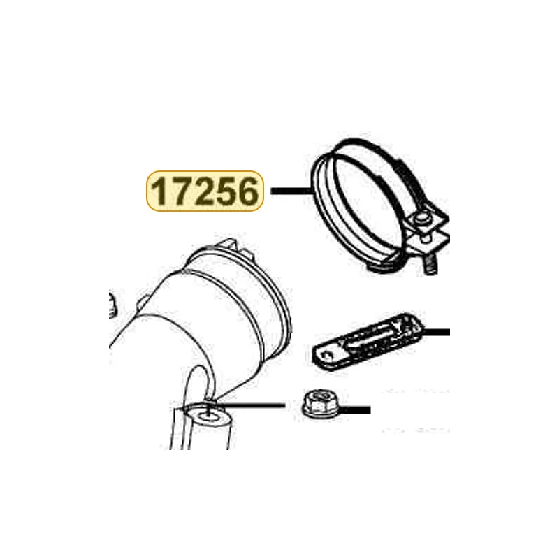 17256-KGBG-900 BAND INSULATOR — diagram cutout