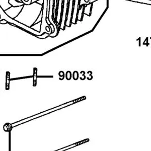 90033-0A41-021 BOLT STUD 6*32 — diagram cutout