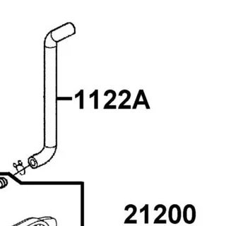 1122A-ABD2-C00 "TUBE ASSY, MISSION BREATHER" — diagram cutout