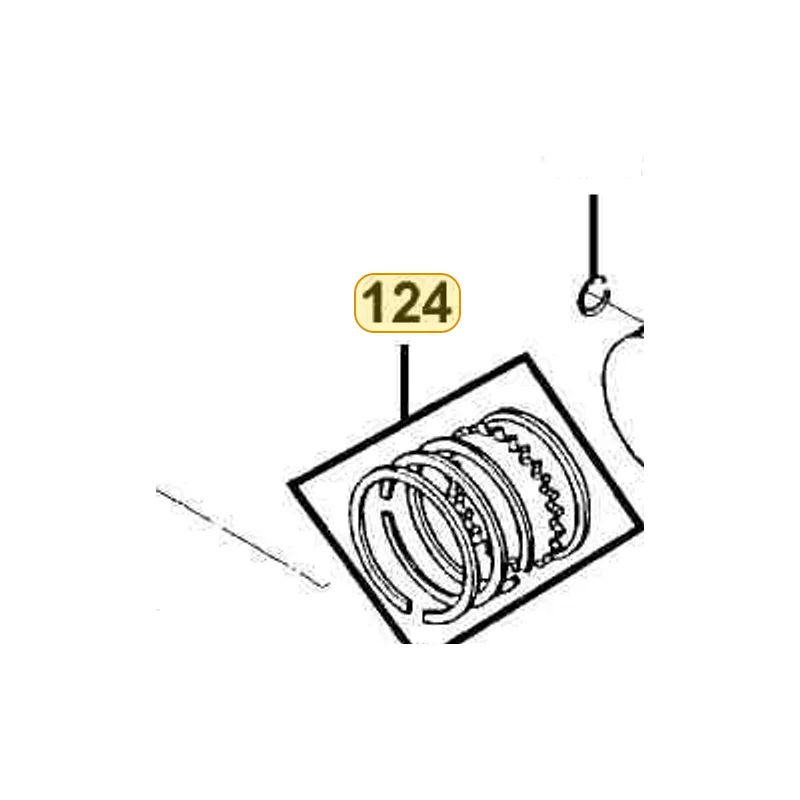 13011-KGBG-901 RING ASSY PISTON — diagram cutout