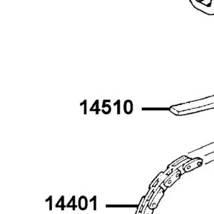 14510-KGBG-900 TENSIONER CAM CHAIN — diagram cutout