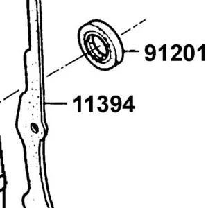 11394-KGBG-980 GASKET??? R COVER A — diagram cutout