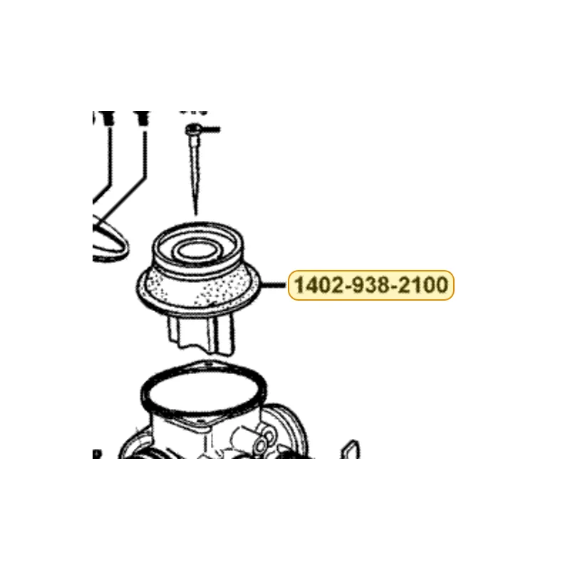 1402-938-2100 VACUUM PISTON COMP — diagram cutout