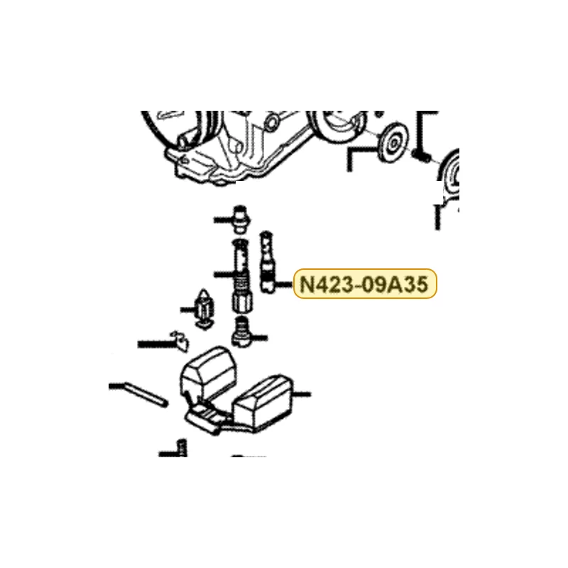 N423-09A35 SLOW JET — diagram cutout