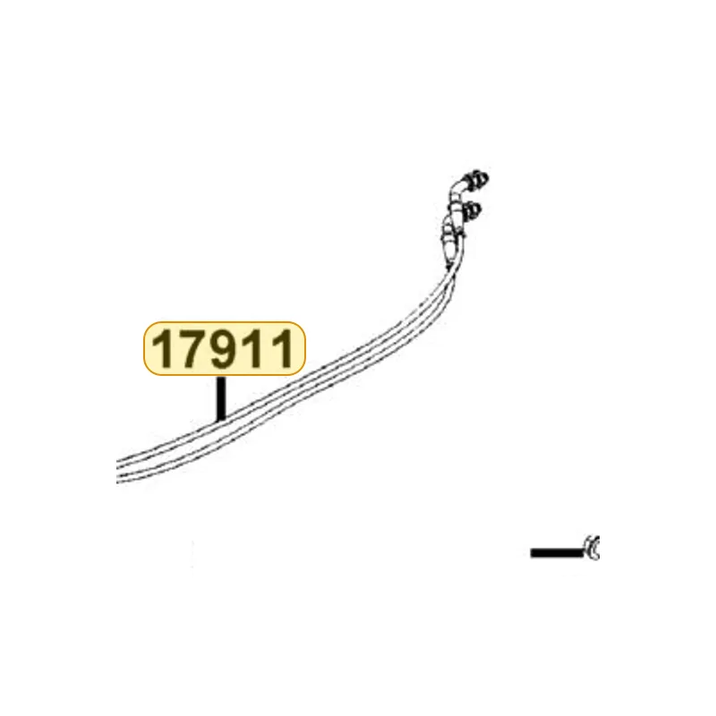17911-AHG3-E00 "CABLE B COMP., THROT" — diagram cutout