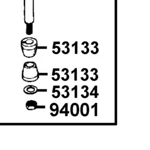 53133-3H98-C00 RUBBER HANDLE CUSHION — diagram cutout