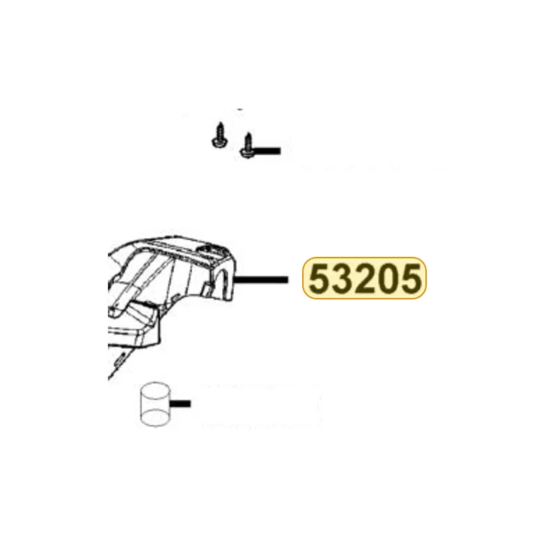 53205-AHG1-E00-N1R "COVER HANDLE, UP" — diagram cutout