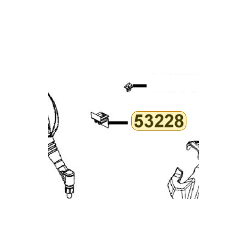 53228-AGE7-C00 PLASTIC CLIPS — diagram cutout