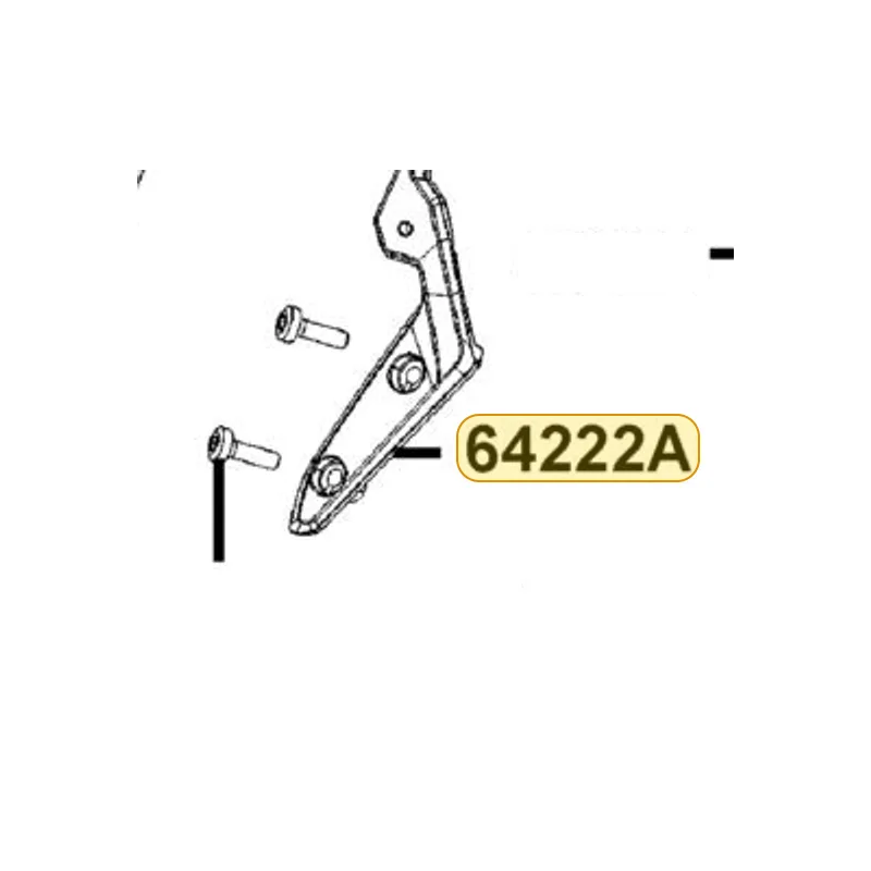 64222-AHG1-E00 STAY L WIND SCREEN — diagram cutout