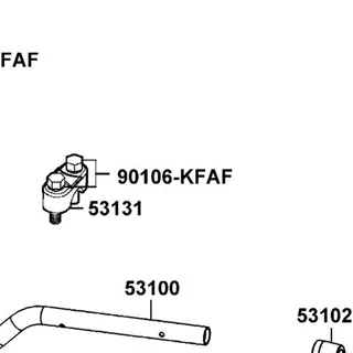 90106-KFAF-900 BOLT SPECIAL 8*32 — diagram cutout