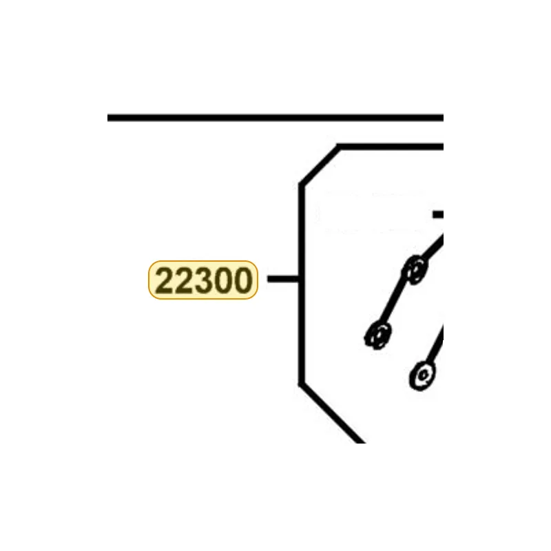 22300-KGBG-900 PLATE ASSY DRIVE — diagram cutout