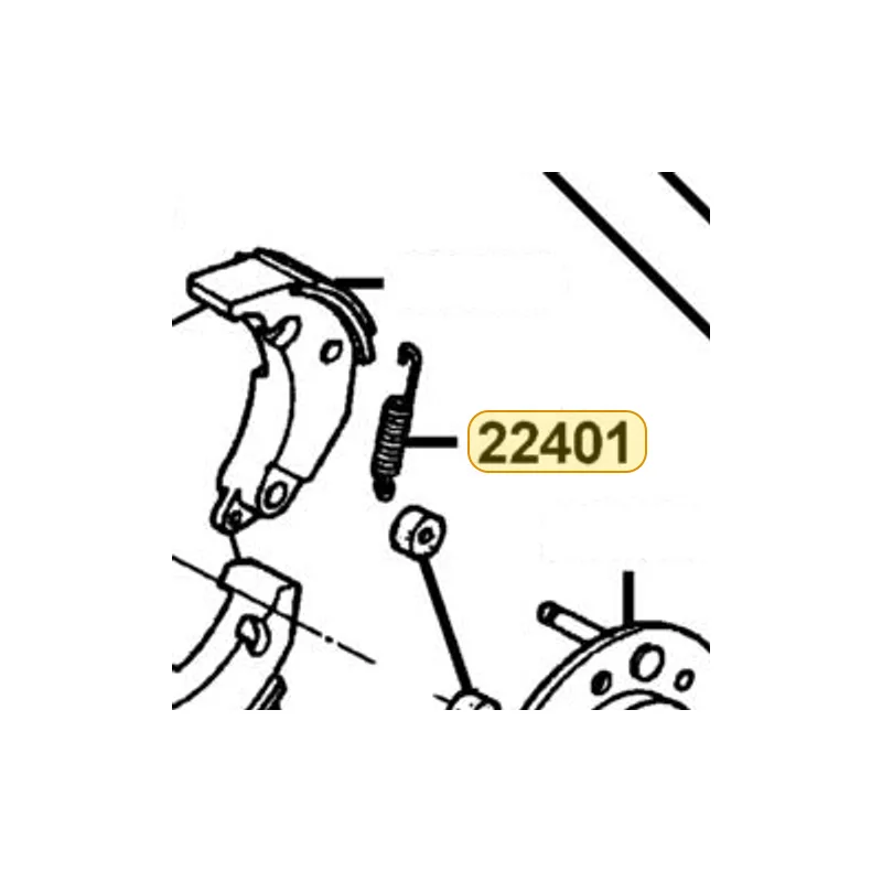 22401-GKAK-931 SPRING CLUTCH — diagram cutout
