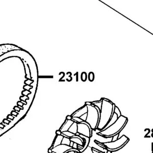 23100-KHC5-900 BELT DRIVE — diagram cutout