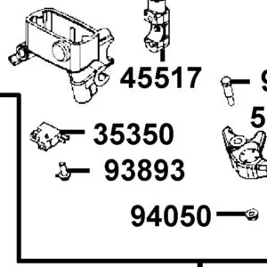 35350-AEF6-C00 SWITCH ASSY RR STOP — diagram cutout