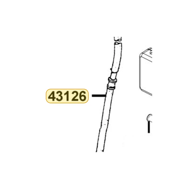 43126-AHG1-E00 HOSE COMP RR BRAKE (1797 mm) — diagram cutout