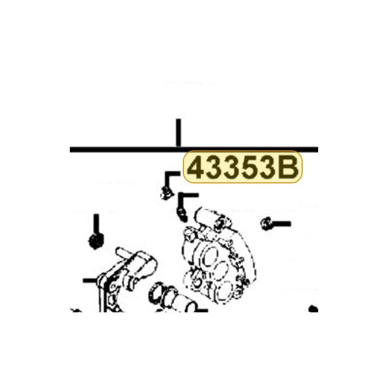 43353-KED9-C00 CAP BLEEDER — diagram cutout